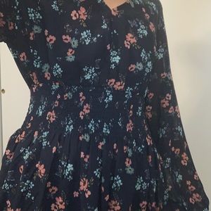 Spring knee length dress